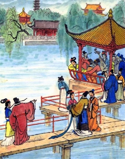 山外青山樓外樓，西湖歌舞幾時休？